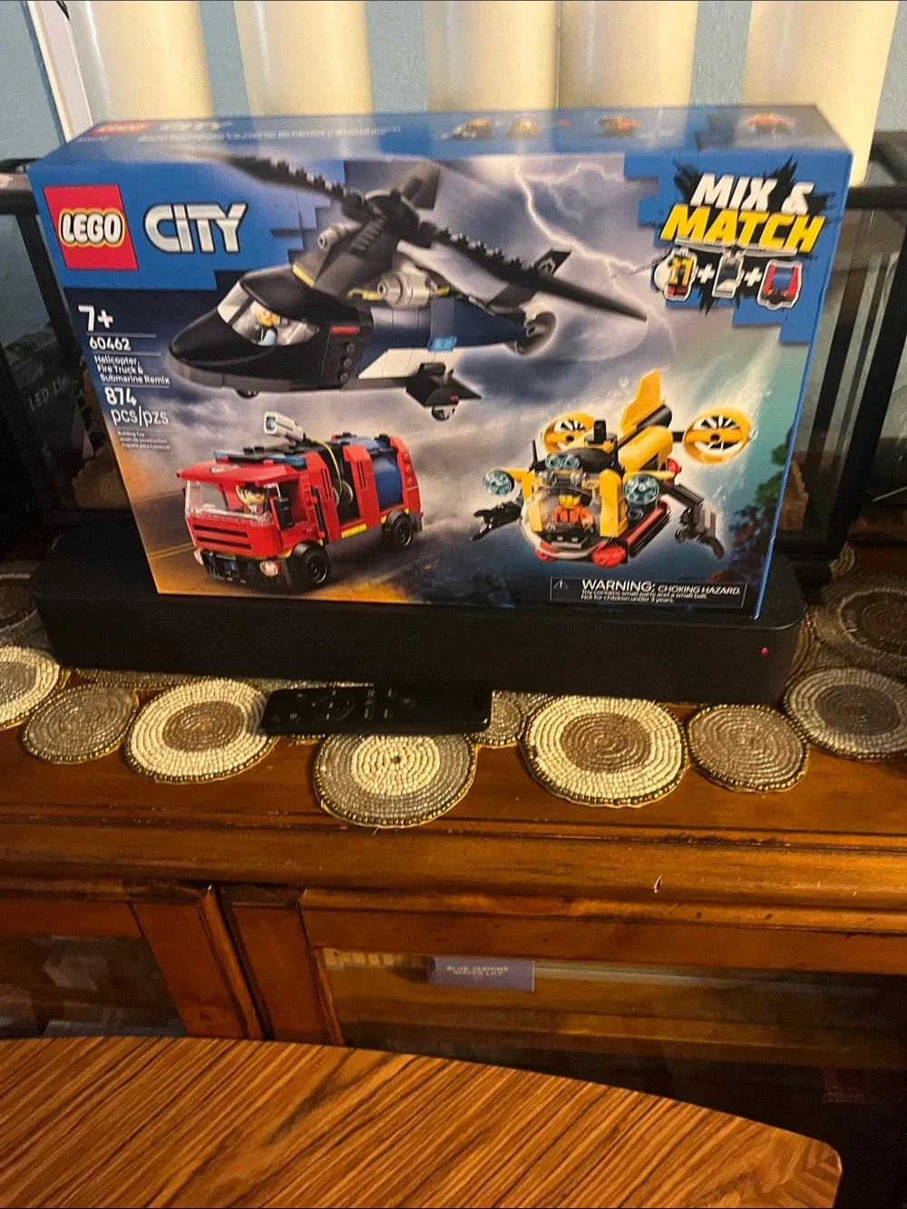 Lego City Black, Yellow & Red Rescue Pack